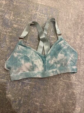 L'URV Light Blue Tie-Dye Wireless Bralette